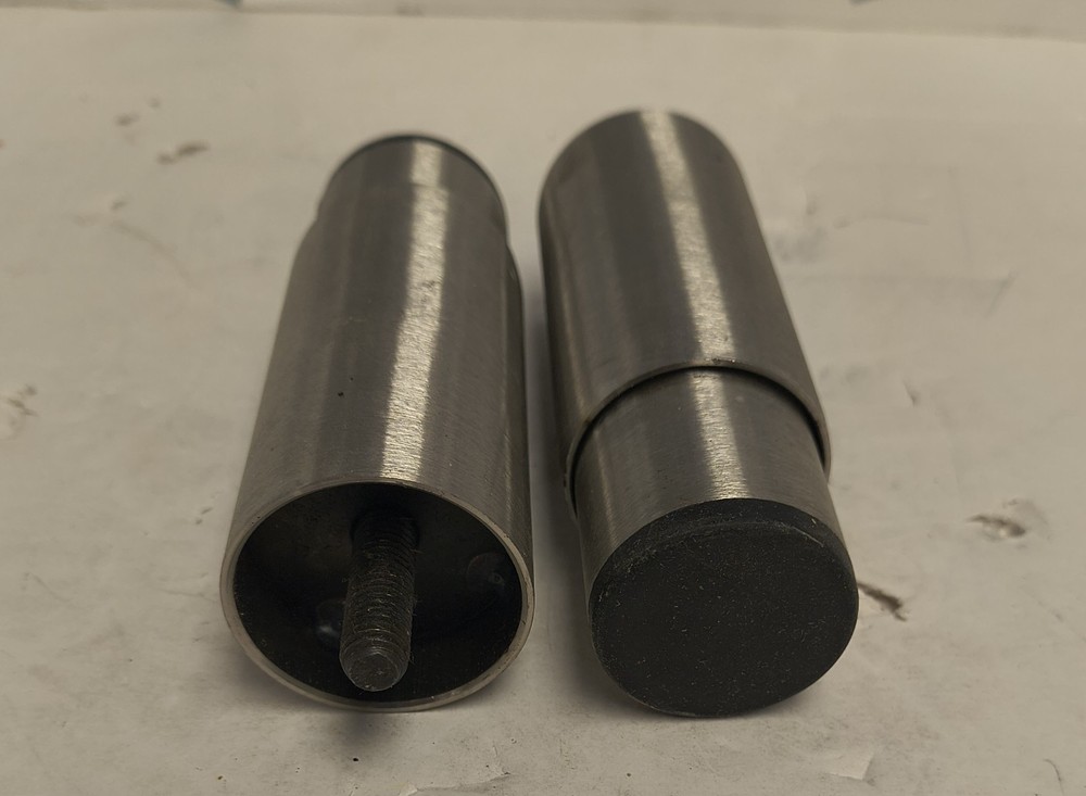 2 New Cornelius Legs (pack 4) 4" Black 3/8-16