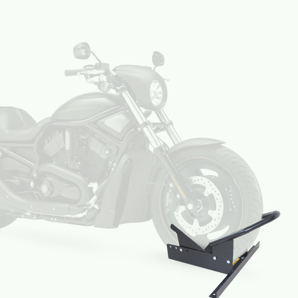 Standard Motorcycle Wheel Chock with Pivoting Cradle