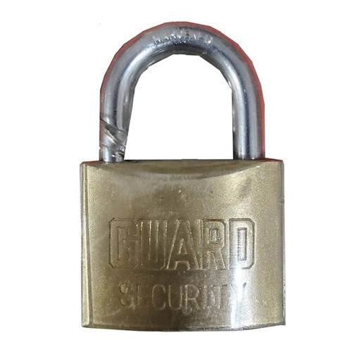 Guard Security 627-2.75 2-3/4" Solid Brass Body Padlock