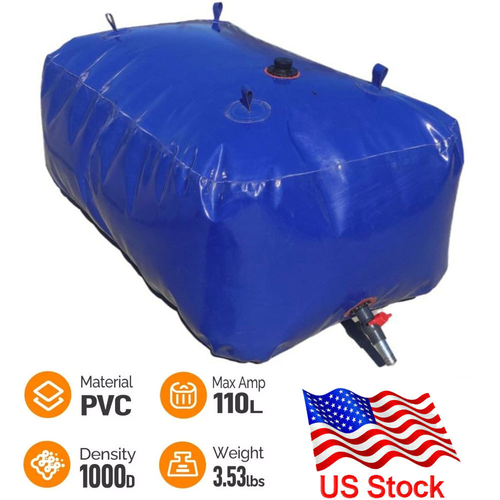 Water Bladder Storage Containers Foldable Portable Water Large Capacity