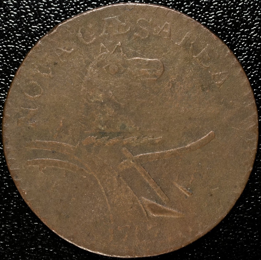 1787 New Jersey Post Colonial Copper