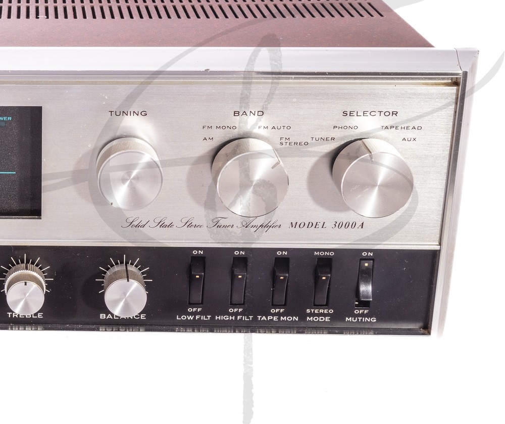 BEAUTIFUL WORKING VINTAGE SANSUI 3000A SOLID STATE STEREO RECEIVER 6MO WARANTY