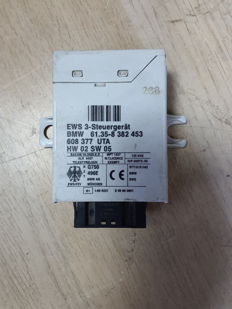 BMW Immobilizer Control Unit 8382453 E39 E46