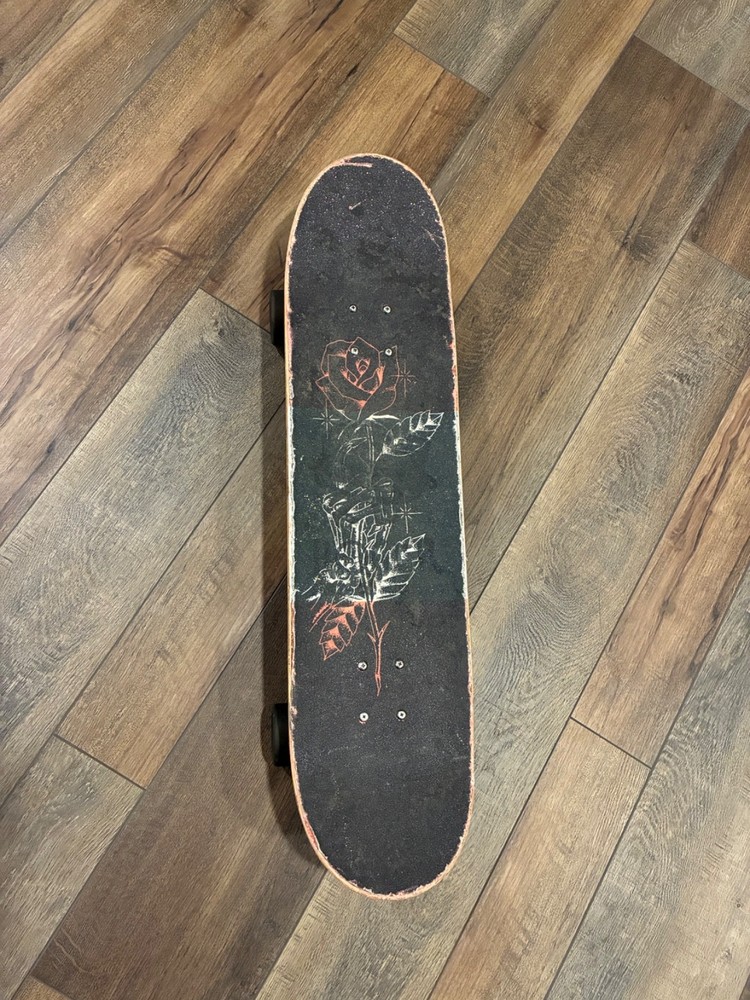 longboard with skate deck