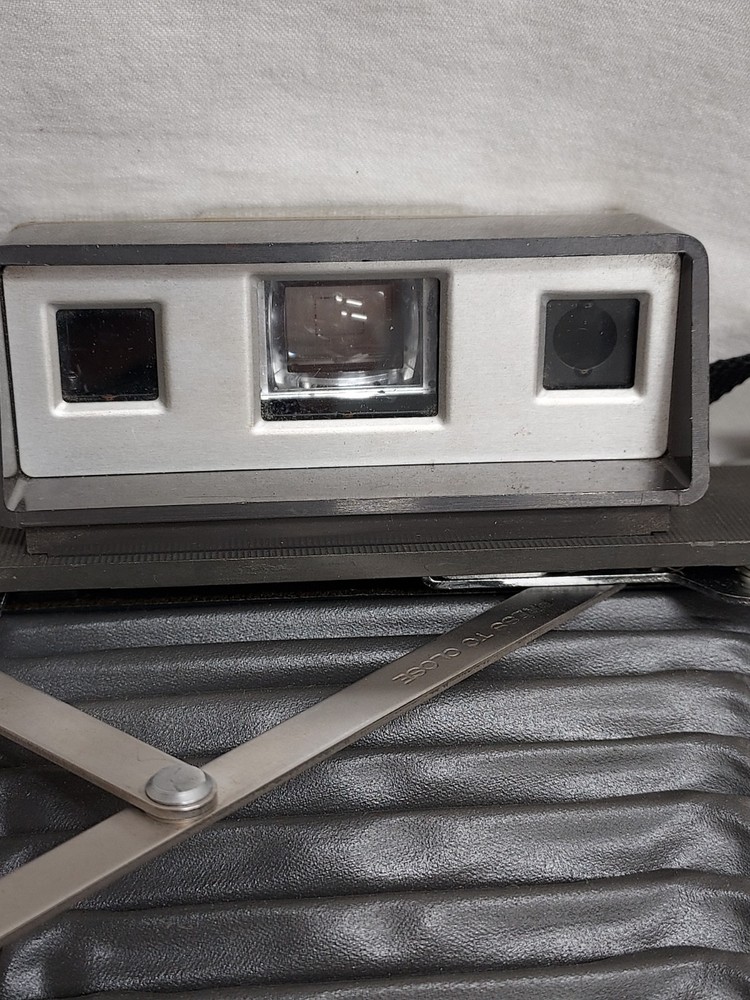 Polaroid 320 Land Camera with Strap, Cold-Clip, User Manual - Untested