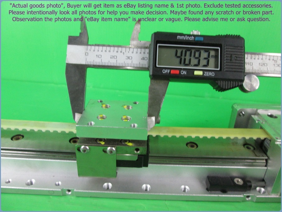 Linear Belt drivenbelt driven w/o motor as photo, Stroke 30cm.,Mini CNC