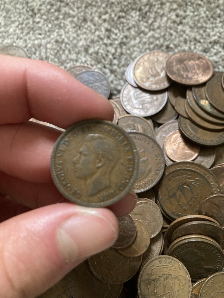 Random Old Coins Uk Cheap X10