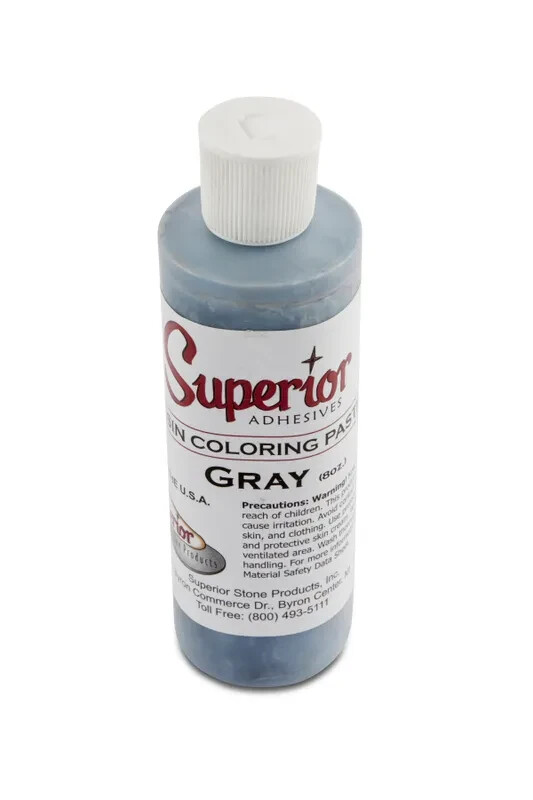 Superior Adhesives Resin Coloring Paste - Gray - 8 oz