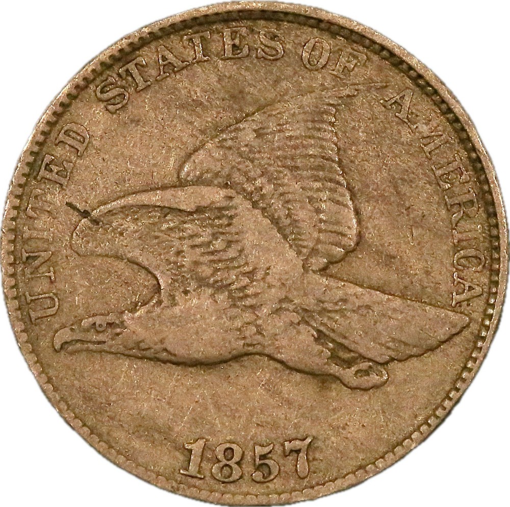 1857 Flying Eagle Cent Very Good (VG) B63
