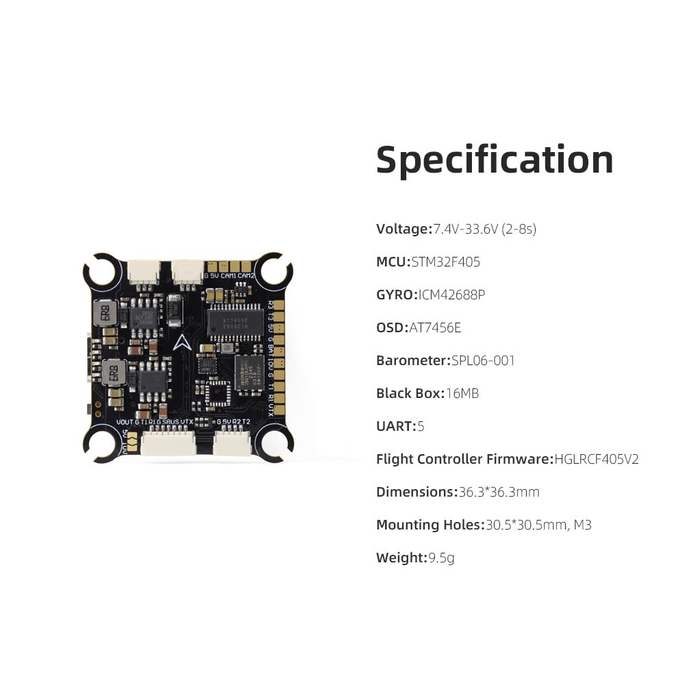 FPV Flight Controller F405 8S