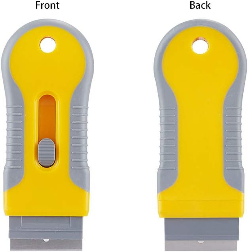 Razor Blade Scrape with 15Pcs Extra Blades, Scraper Tool, Razor Blade Retractabl