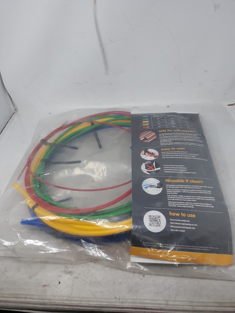 Easybend Airco Line Set Bender Kit – 4 Color GMLSB – Internal Pipe Bender