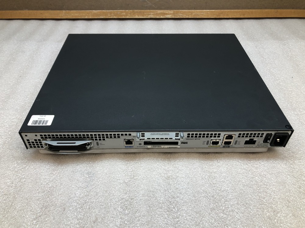 Cisco Systems IAD2431-8FXS Integrated Access Device Gateway Router