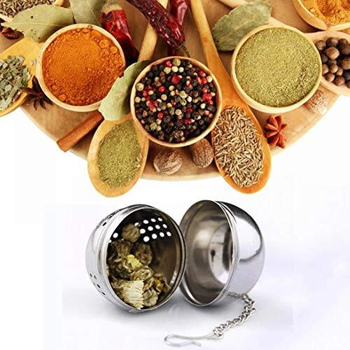 2pc Stainless Steel Ball Shape Tea Infuser Ball Tea Infuser Tea Leaf Filter