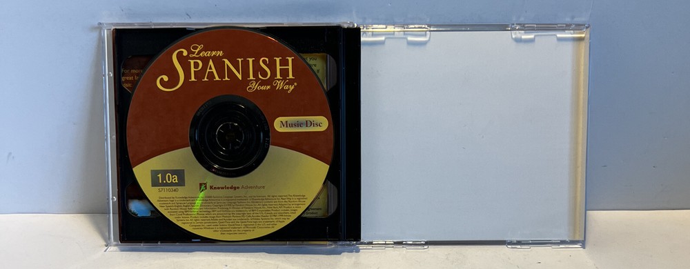 Learn Spanish Your Way - PC CD-ROM & Audio CD (KNOWLEDGE ADVENTURE) 2000 AT&T