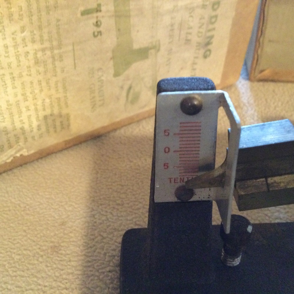 redding powder And Bullet Scale