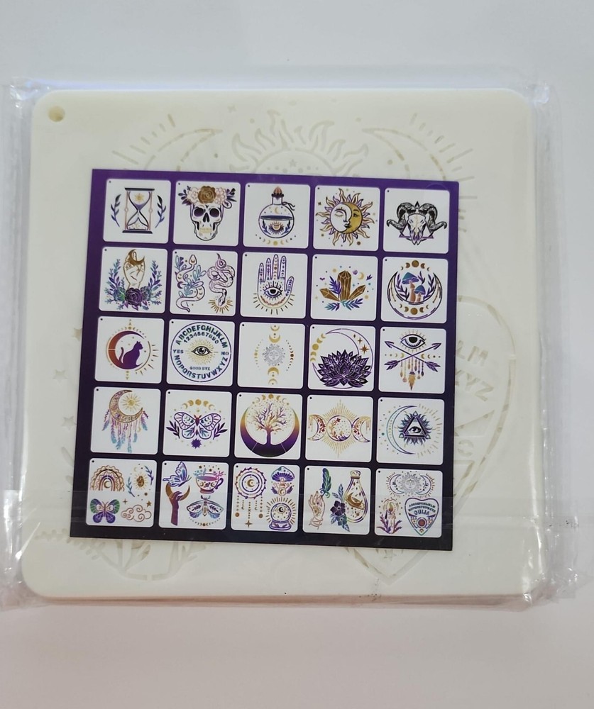 6'' DIVINATION MEDIUM 25 PIECE STENCIL