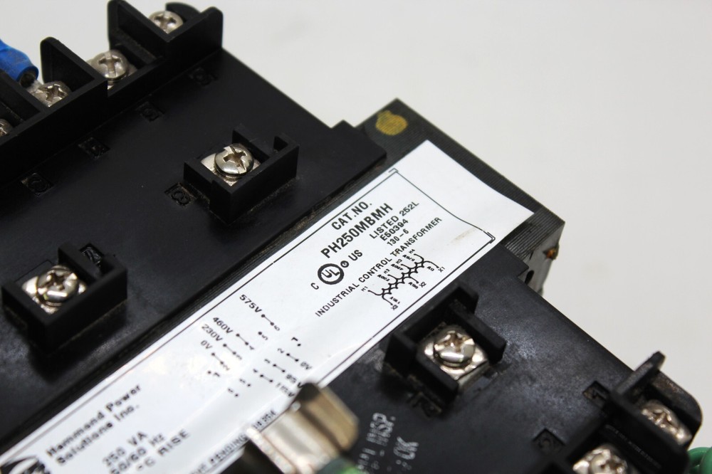HAMMOND POWER SOLUTIONS PH250MBMH INDUSTRIAL CONTROL TRANSFORMER