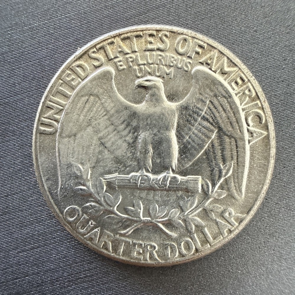 1964 P 4 Silver Washington Quarters