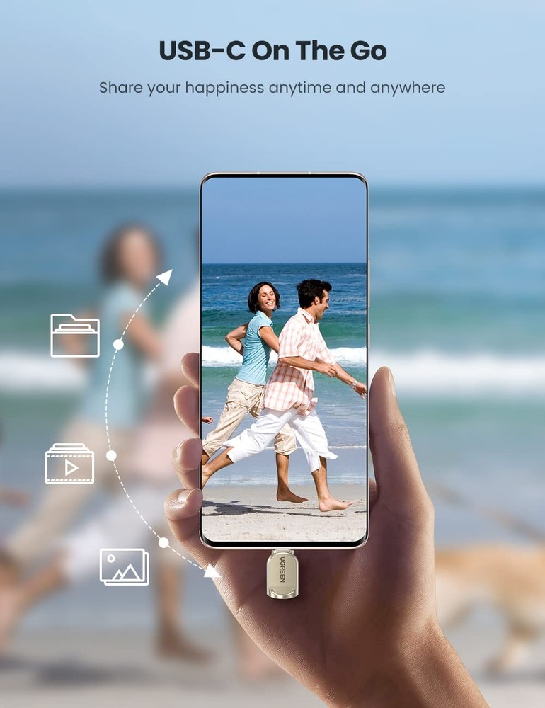 UGREEN USB C Micro SD Card Reader, Type C to Adapter Silver