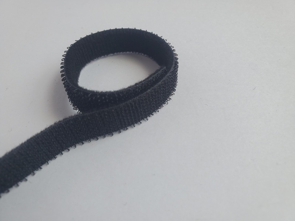Nave Point Hook Loop Strap 1/2"X 150' + Black Reusable Cable Bundle Organization
