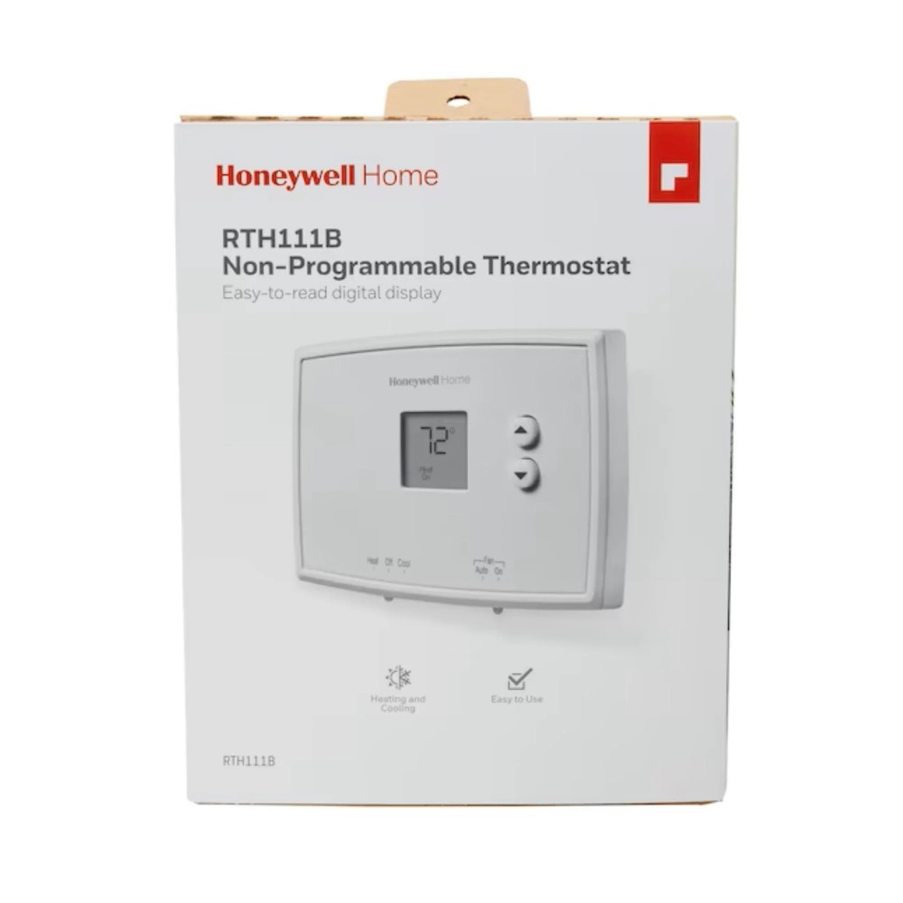 Non-Programmable Thermostat, White