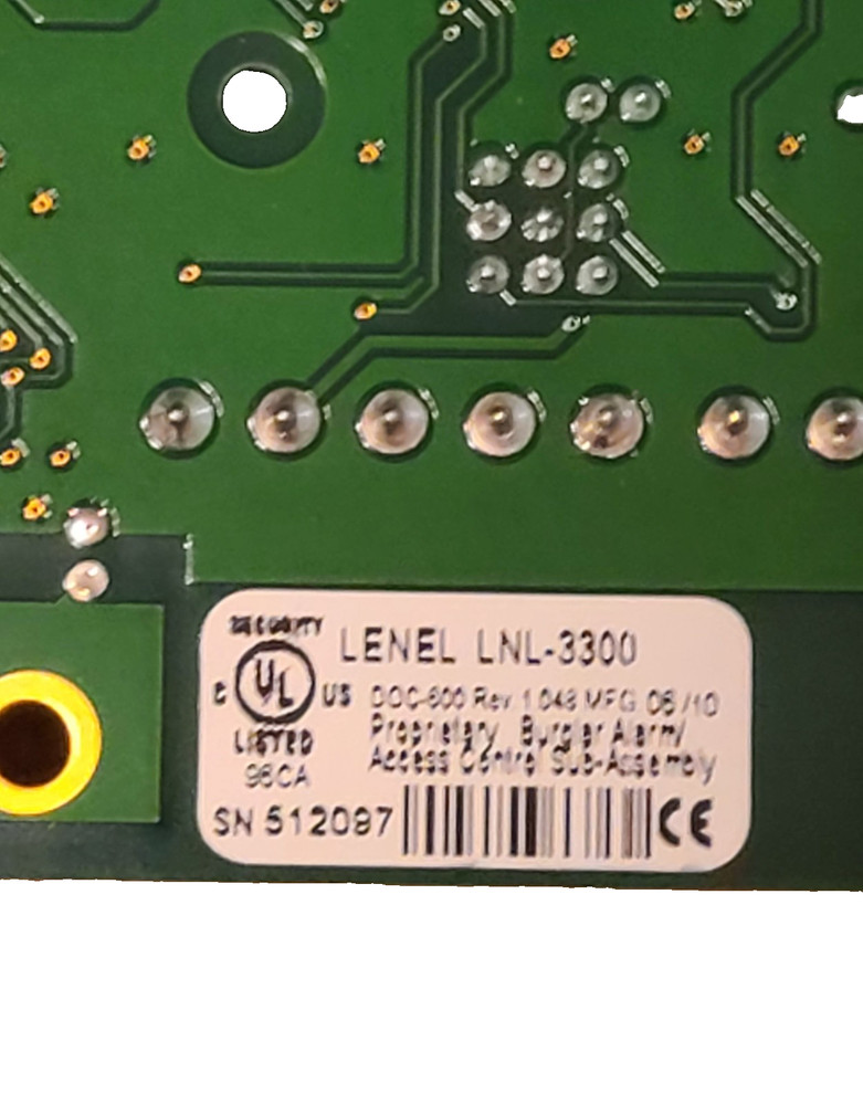Lenel LNL-X3300 Green Control Board