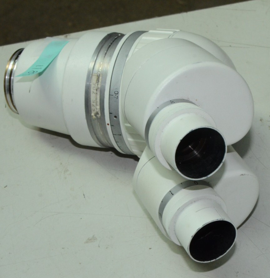 Binocular Stereo Zoom Microscope Head .5X Bottom Lens No Objectives