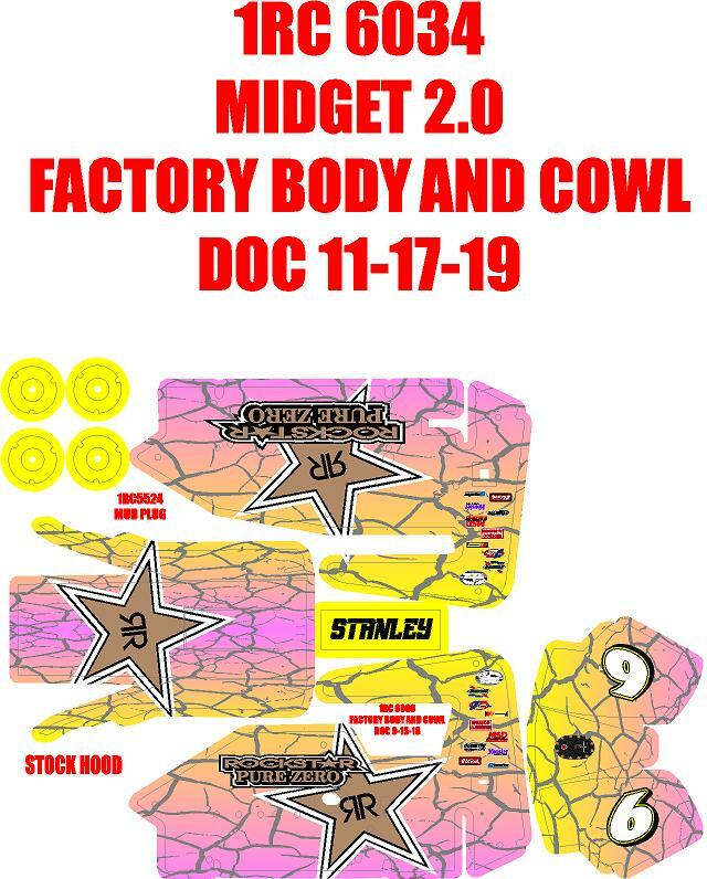 1RC MIDGET WRAP CRACKED MUDDER