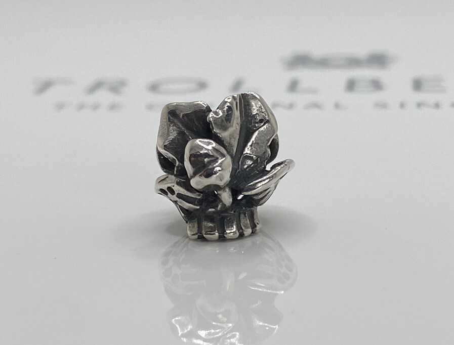 Trollbeads Wise Owl Bead 925 Silver