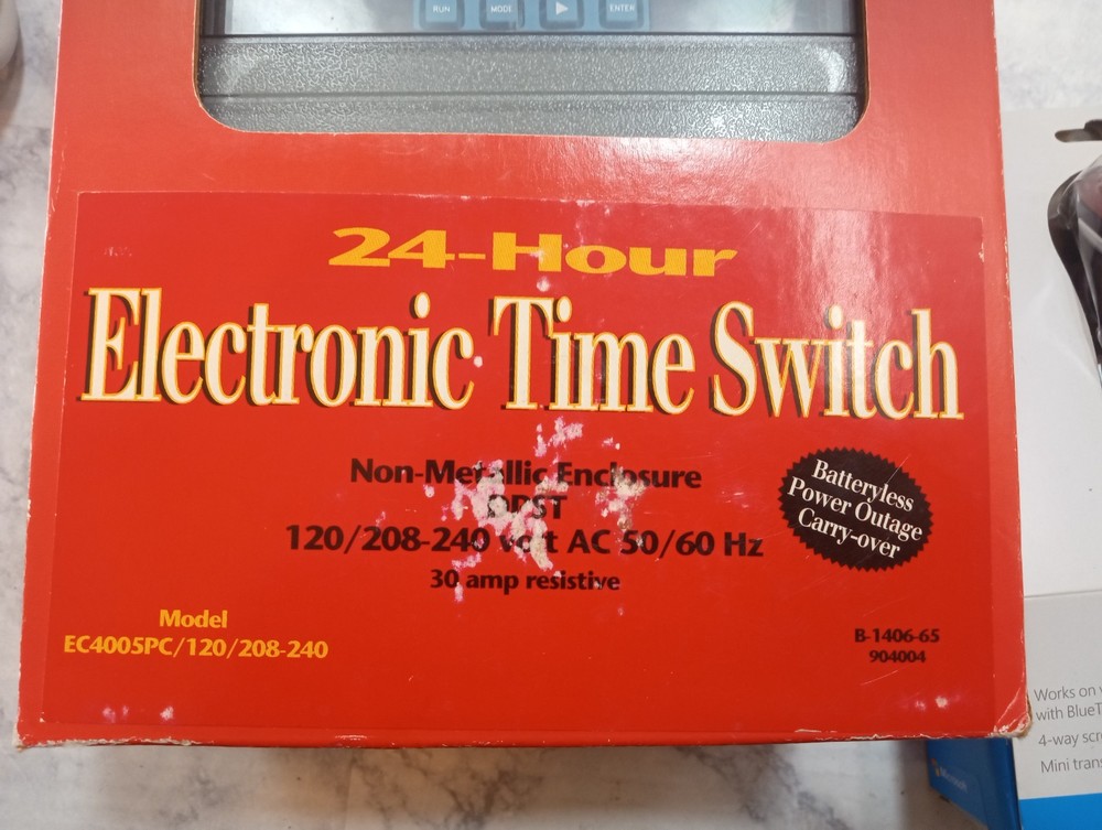 PARAGON ELECTRONIC TIME CONTROL EC4005 NEW