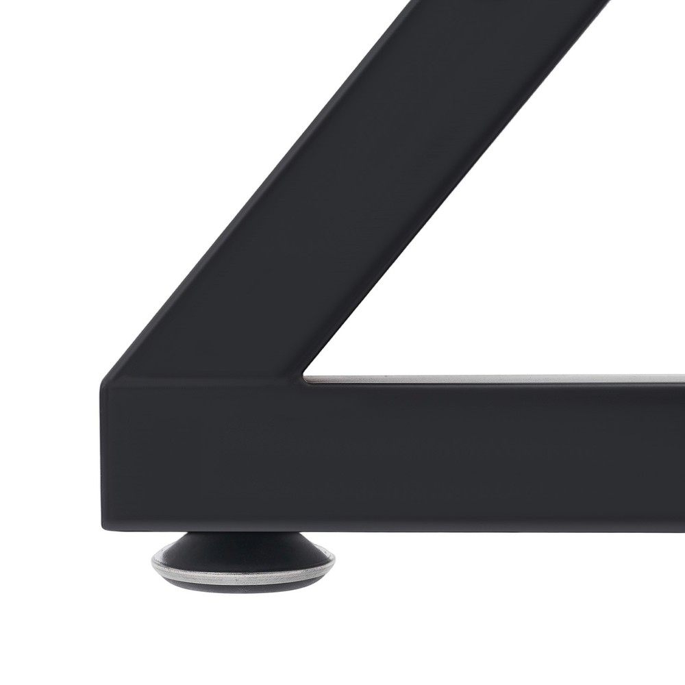 Bench Legs, 2PCS Bench Legs, Z-Shaped Bench Legs with Backrest Bracket