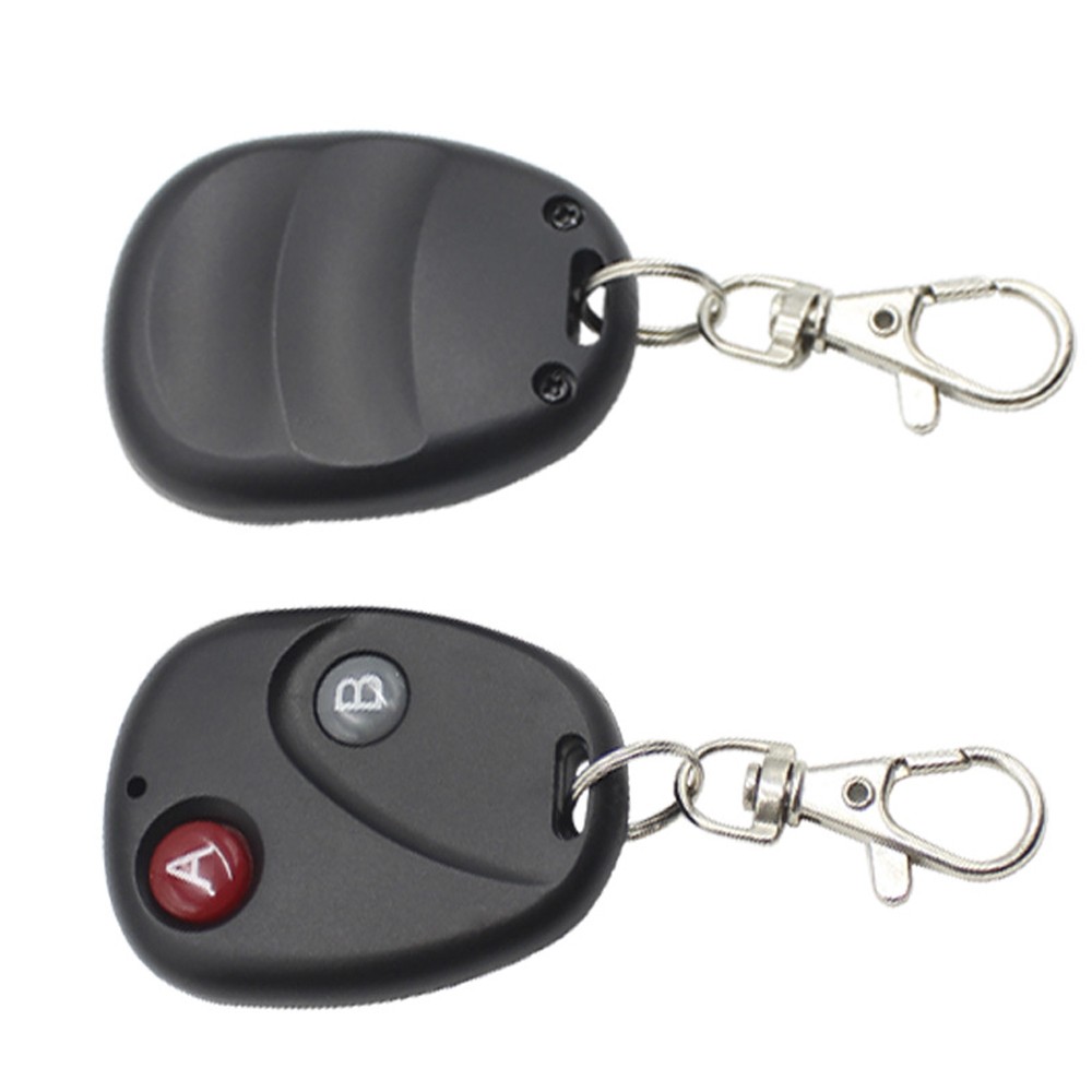 2PCS Buttons 315MHz/433MHz RF Remote Controller Wireless Transmitter DC 12V