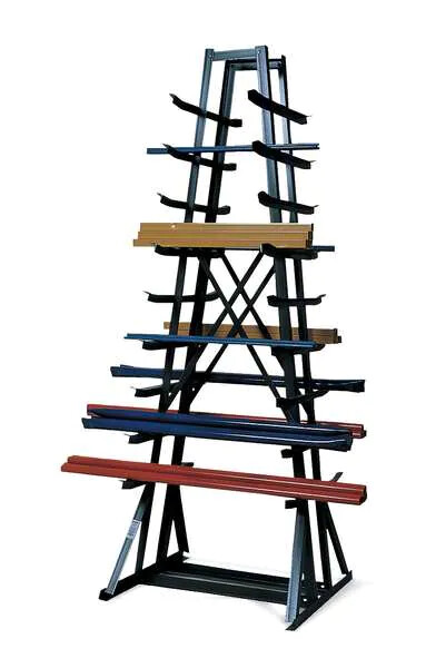 NEW! Jarke Horizontal Storage Rack, 9 Arms, 84Inx7ft!!