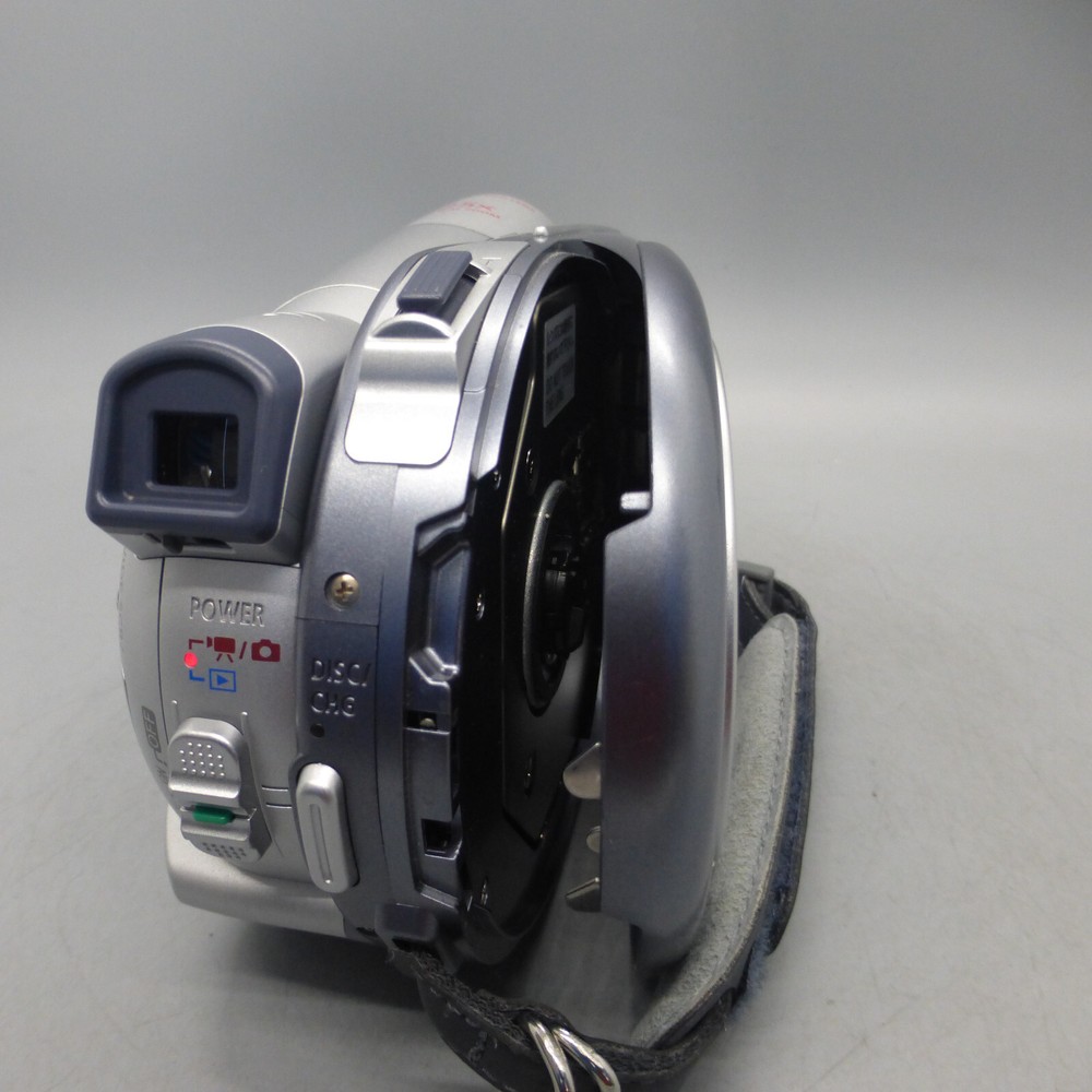 Canon DC100 Handheld DVD-RW Camcorder Silver Tested
