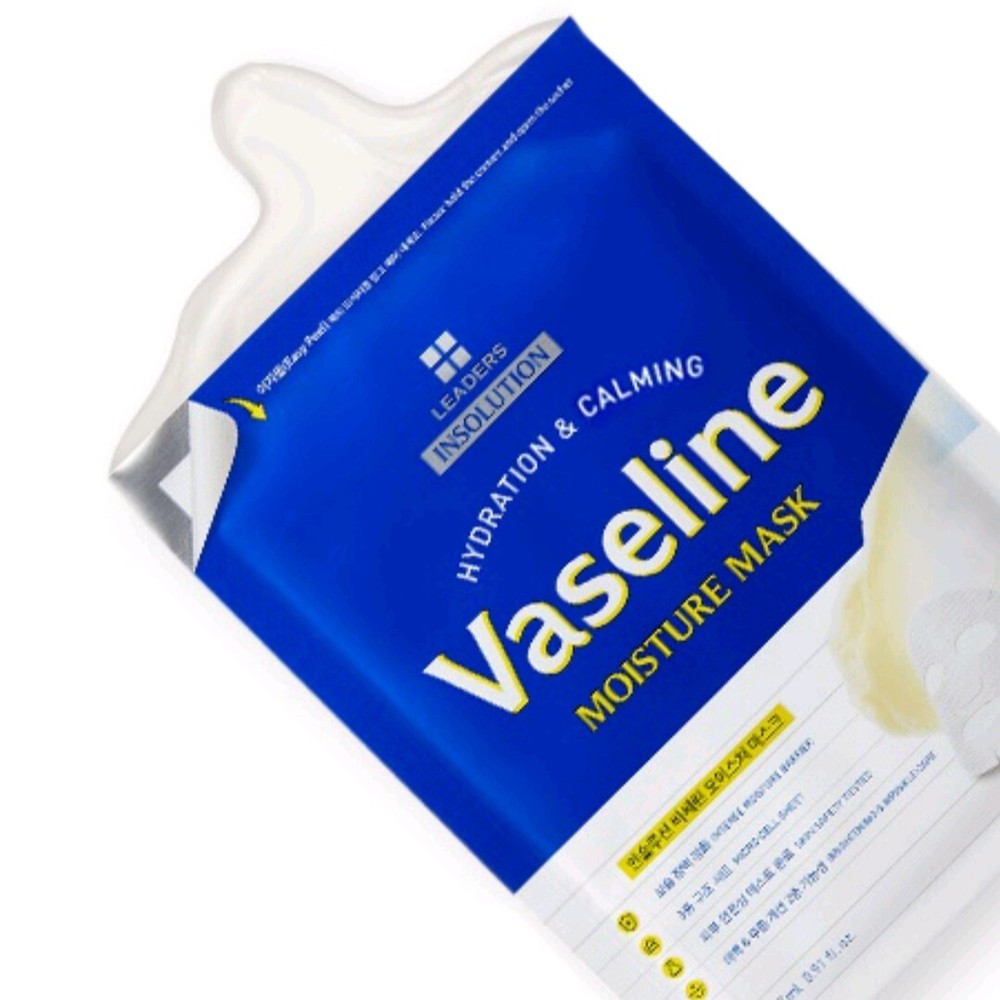 Leaders Insolution Vaseline Moisture Mask 25ml/10-30 Sheet/Daily/Wrinkle/Light