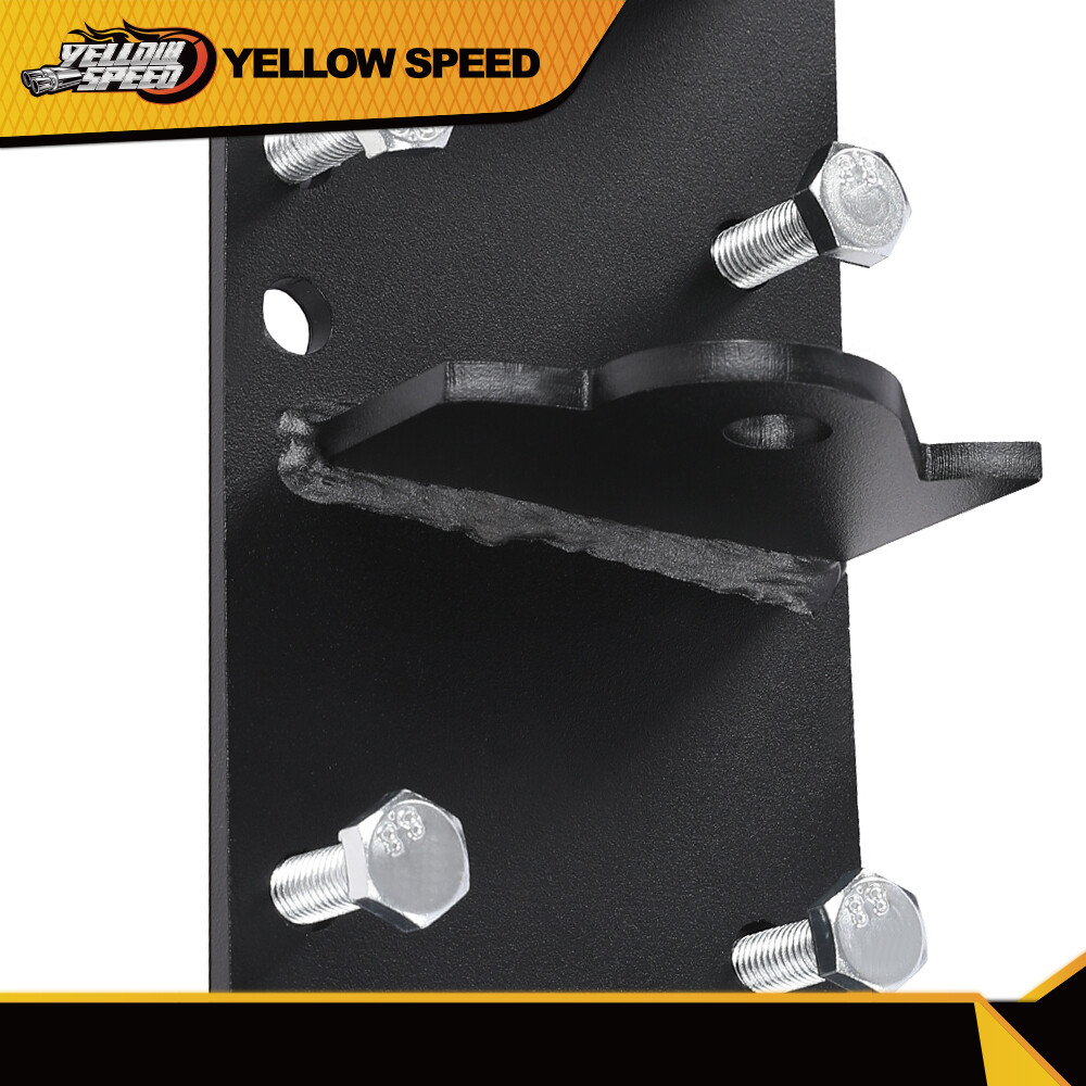Fit For 73-98 Chevy LS LSX Engine Swap Adapter Plate Engine Mount Bracket Pair