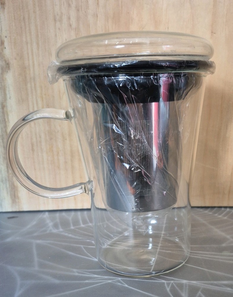 DAVIDS TEA The Perfect Tea Mug  Infuser & Lid