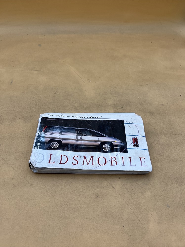 1991 OLDSMOBILE SILHOUETTE OWNERS OPERATORS GUIDE MANUAL