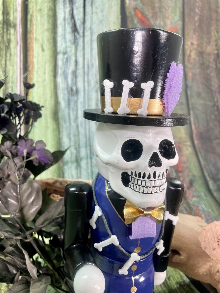 Santa's Workshop 14" Voodoo Nutcracker Purple 70172