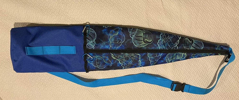 Sand Dipper Shoulder Sling Carry Bag - Blue