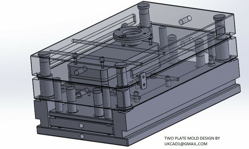 Plastic injection mold design and manufacturing and molding service