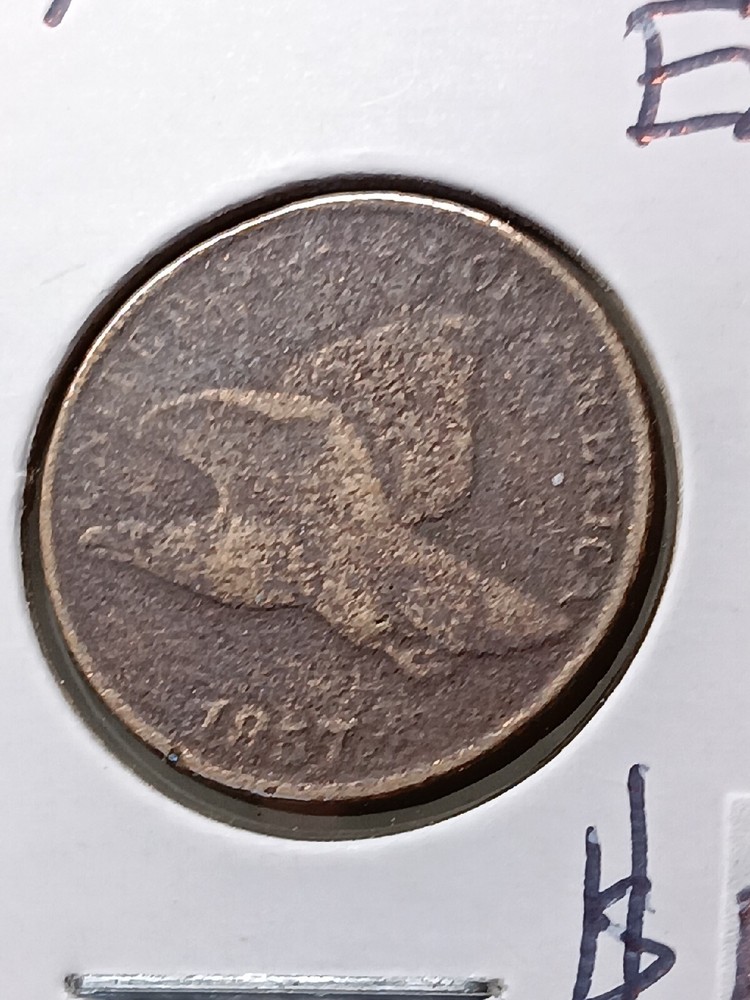1857 Flying Eagle Cent.  VG   M/109
