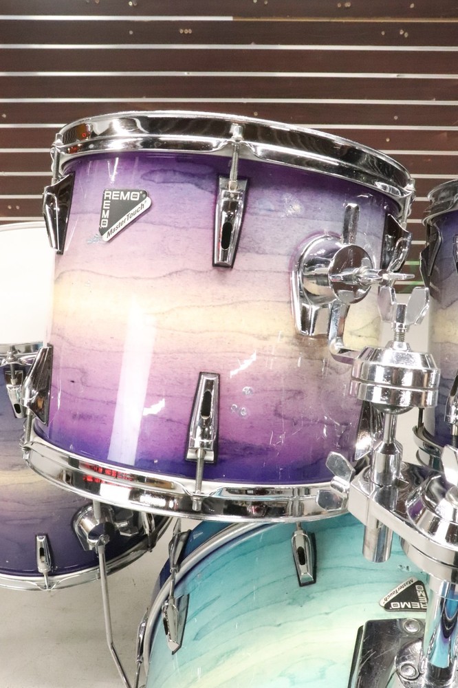 Remo 4pc Mastertouch Drum Kit Set 22/16/13/12"