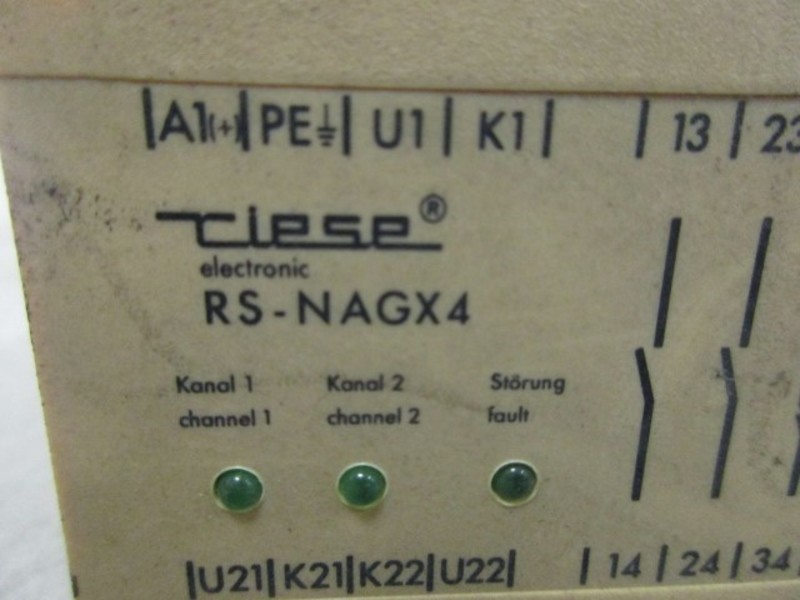 TIESE RS-NAGX4 SAFETY RELAY NSNP