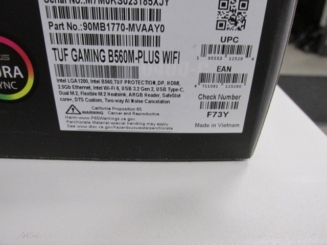 ASUS TUF Gaming B560M-PLUS WiFi