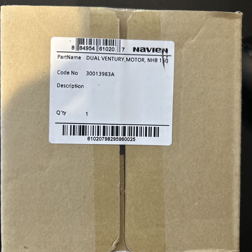 Navien 30013983A Dual Ventury Motor For NHB 150 Brand New In Box Sealed