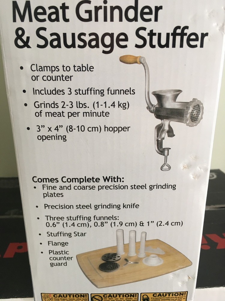 Meat Grinder & Sausage Stuffer Heavy Duty