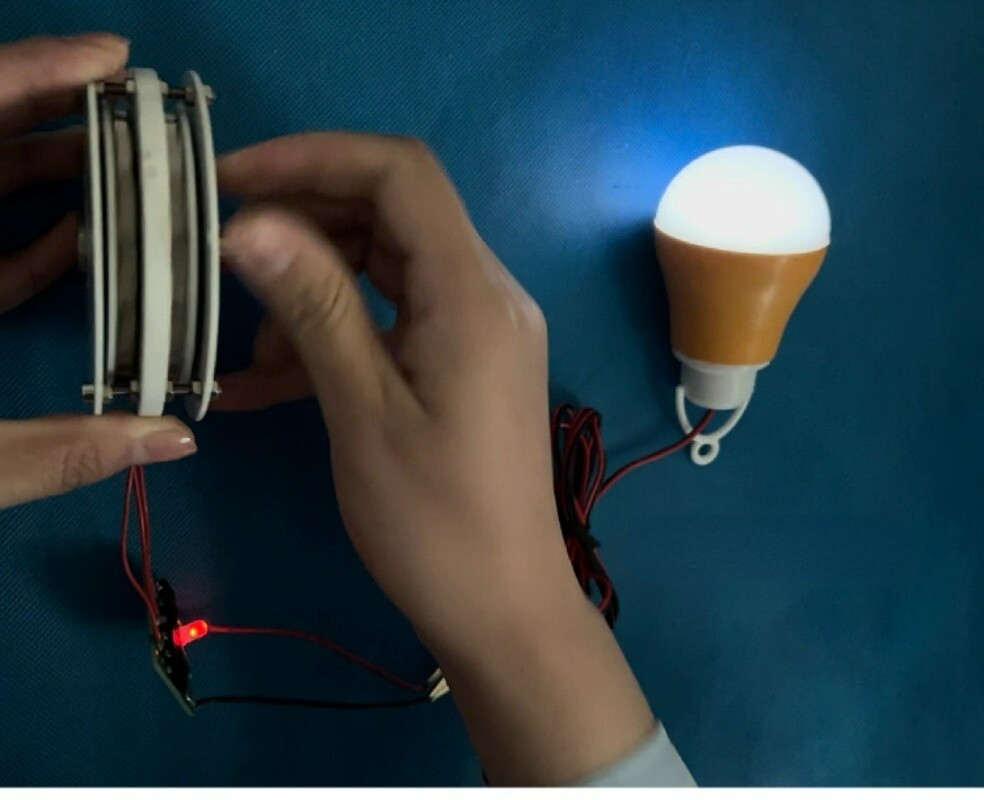 50W Disk Type Coreless Brushless Generator DIY Low Speed, Low Resistance Micro