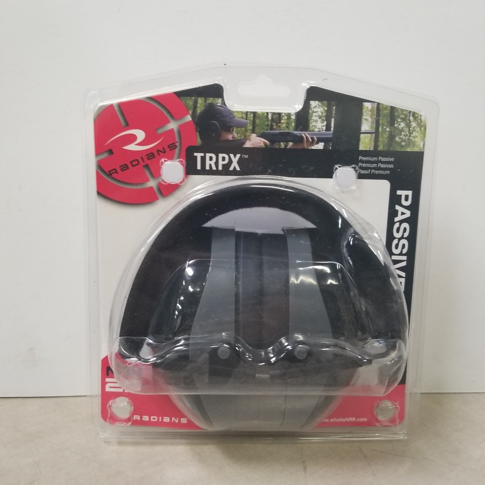 Radians Terminator Folding Earmuffs Black TR0160CS